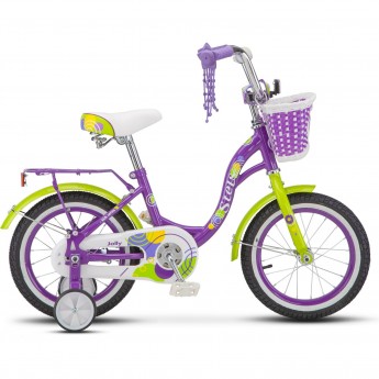 Велосипед STELS 14" Jolly V010 (LU092128) фиолетовый, 2023 год Велосипед STELS 14" Jolly V010 (LU092128) фиолетовый, 2023 год