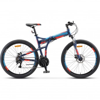 Велосипед STELS 26" Pilot 950 MD V011 темно-синий (LU094028), рама 17,5", 2023 Велосипед STELS 26" Pilot 950 MD V011 темно-синий (LU094028), рама 17,5", 2023