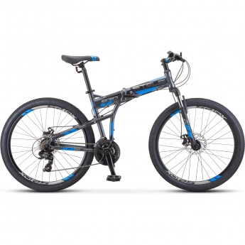Велосипед STELS 26" Pilot 970 MD V022 антрацитовый (LU094029), рама 19", 2023 Велосипед STELS 26" Pilot 970 MD V022 антрацитовый (LU094029), рама 19", 2023