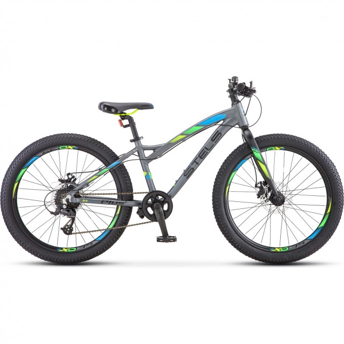 Велосипед STELS Adrenalin MD 24" V010 неоновый-лайм (LU091583), рама 13,5", 2023 JU000414932022JU0000372