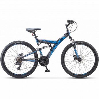 Велосипед STELS Focus 24" MD 18 sp V010 синий/чёрный (LU098194), рама 16" Велосипед STELS Focus 24" MD 18 sp V010 синий/чёрный (LU098194), рама 16"