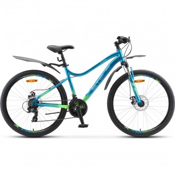 Велосипед STELS Miss-5100 MD V040 морская волна (LU094058), рама 17"