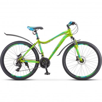 Велосипед STELS Miss-6000 D V010 жёлтый/зелёный (LU093825), рама 15" Велосипед STELS Miss-6000 D V010 жёлтый/зелёный (LU093825), рама 15"