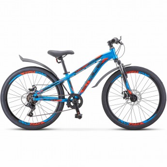 Велосипед STELS Navigator 24" 440 V K010 синий (LU092698), рама 11" Велосипед STELS Navigator 24" 440 V K010 синий (LU092698), рама 11"