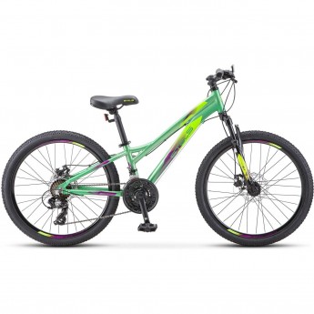 Велосипед STELS Navigator 24" 460 MD K010 зеленый (LU092699), рама 11" Велосипед STELS Navigator 24" 460 MD K010 зеленый (LU092699), рама 11"