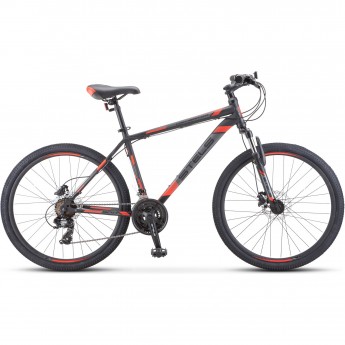 Велосипед STELS Navigator 500 D F020 серый/красный 26" (LU096004), рама 20", 2023 Велосипед STELS Navigator 500 D F020 серый/красный 26" (LU096004), рама 20", 2023