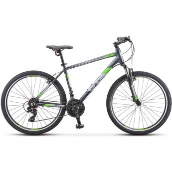 Велосипед STELS Navigator 590 D K010 серый/салатовый (LU094326), рама 18" 2023 Велосипед STELS Navigator 590 D K010 серый/салатовый (LU094326), рама 18" 2023