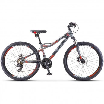 Велосипед STELS Navigator 610 D V010 антрацитовый 26" (LU093801), рама 14" Велосипед STELS Navigator 610 D V010 антрацитовый 26" (LU093801), рама 14"