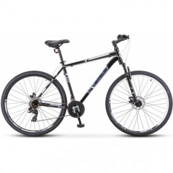 Велосипед STELS Navigator 700 MD F020 чёрный/белый 27.5" (LU096006), рама 21", 2023 Велосипед STELS Navigator 700 MD F020 чёрный/белый 27.5" (LU096006), рама 21", 2023