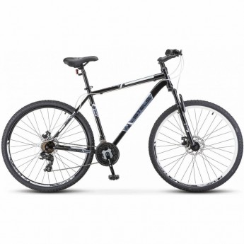 Велосипед STELS Navigator 700 MD F020 чёрный матовый 27.5" (LU096006), рама 21", 2023 Велосипед STELS Navigator 700 MD F020 чёрный матовый 27.5" (LU096006), рама 21", 2023