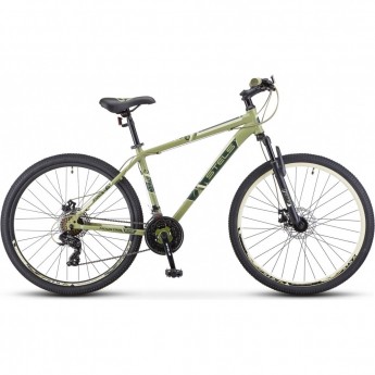 Велосипед STELS Navigator 700 MD F020 хаки 27.5" (LU096006), рама 21", 2023