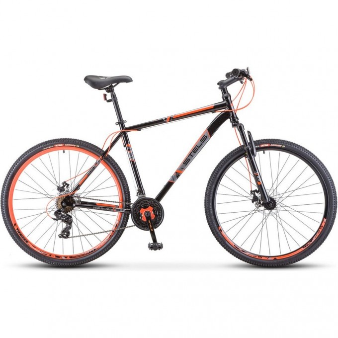 Велосипед STELS Navigator 900 D F020 чёрный/красный 29" (LU096012), рама 19", 2023 KUBC0069812022JU0000360